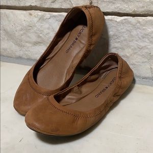LUCKY BRAND - Leather Ballet Flats